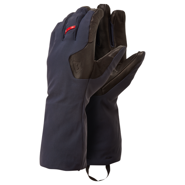 Mountain Equipment Randonee Gauntlet in Cosmos/Black - Flat Lay