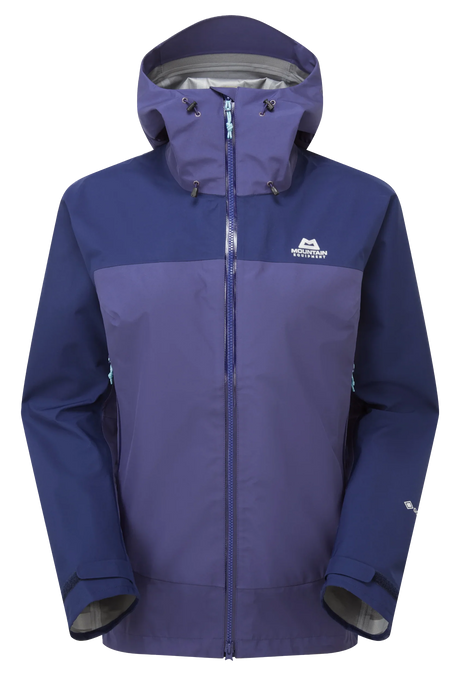 Mountain Equipment Saltoro Women's Jacket in Amethyst/Medieval - front