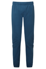 Mountain Equipment Sella Women's Pant in Majolica Blue - Front flat lay