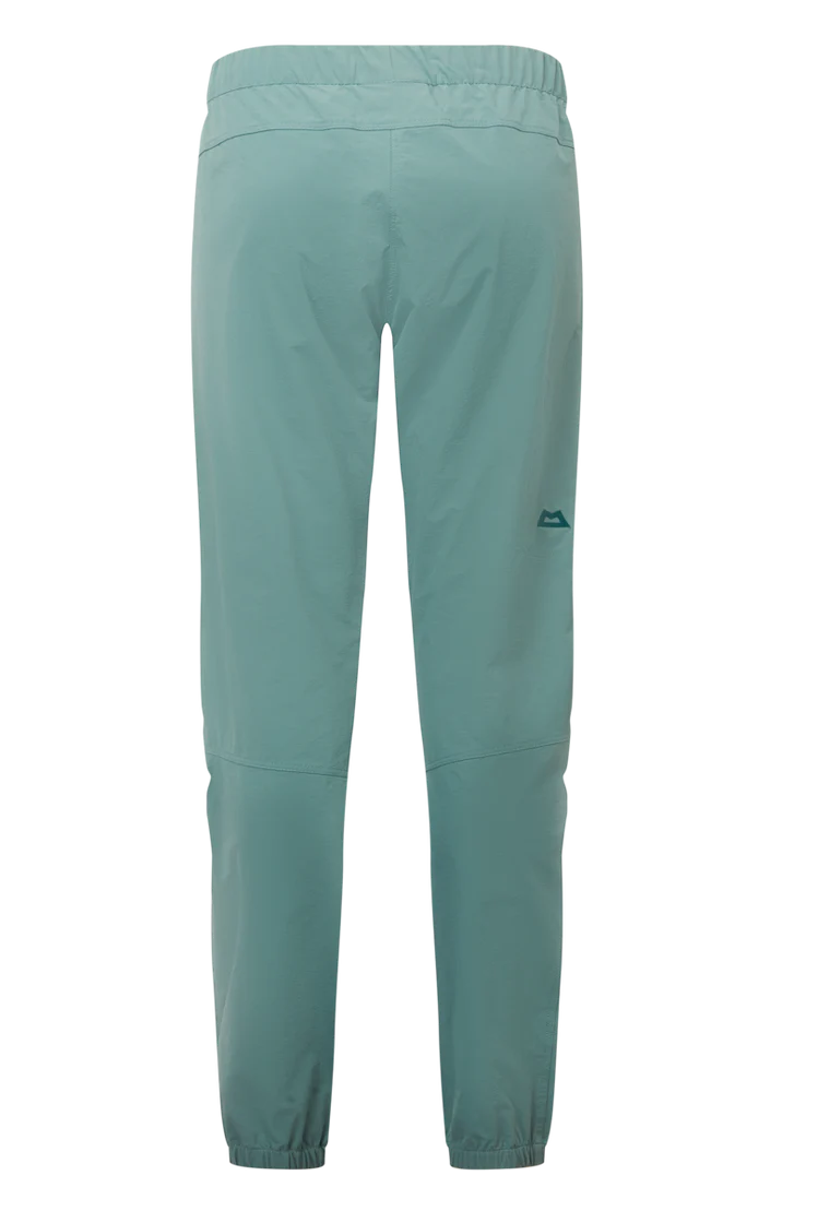 Mountain Equipment Sella Women's Pant in Sea Pine - Back flat lay