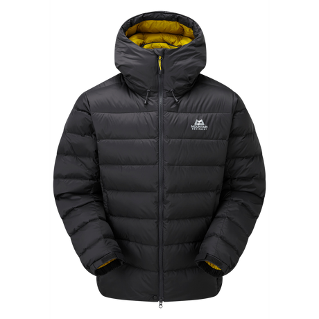 Mountain Equipment Senja Men's Down Jacket in Obsidian - Front Product Shot