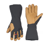 Mountain Equipment Serac Gauntlet in Black/Tan - Palm Pair