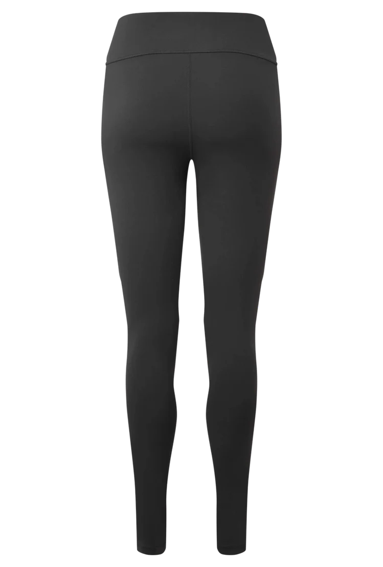 Mountain Equipment Sereno Women's Legging in Black - Back flat lay