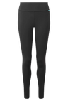 Mountain Equipment Sereno Women's Legging in Black - Front flat lay