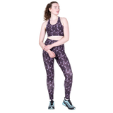 Mountain Equipment Sereno Women's Legging in Nightshade Print - Back model view
