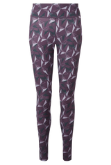 Mountain Equipment Sereno Women's Legging in Nightshade Print - Front flat lay