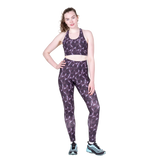 Mountain Equipment Sereno Women's Legging in Nightshade Print - Front full length model view alternate