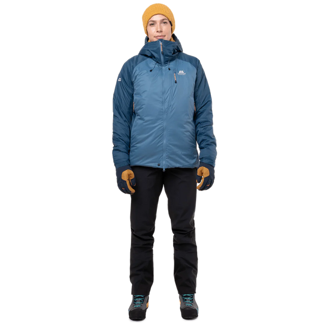 Mountain Equipment Shelterstone Women's Jacket in Stellar/Majolica - On Model Front