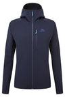 Mountain Equipment Shroud Hooded Women's Jacket in Cosmos - Front