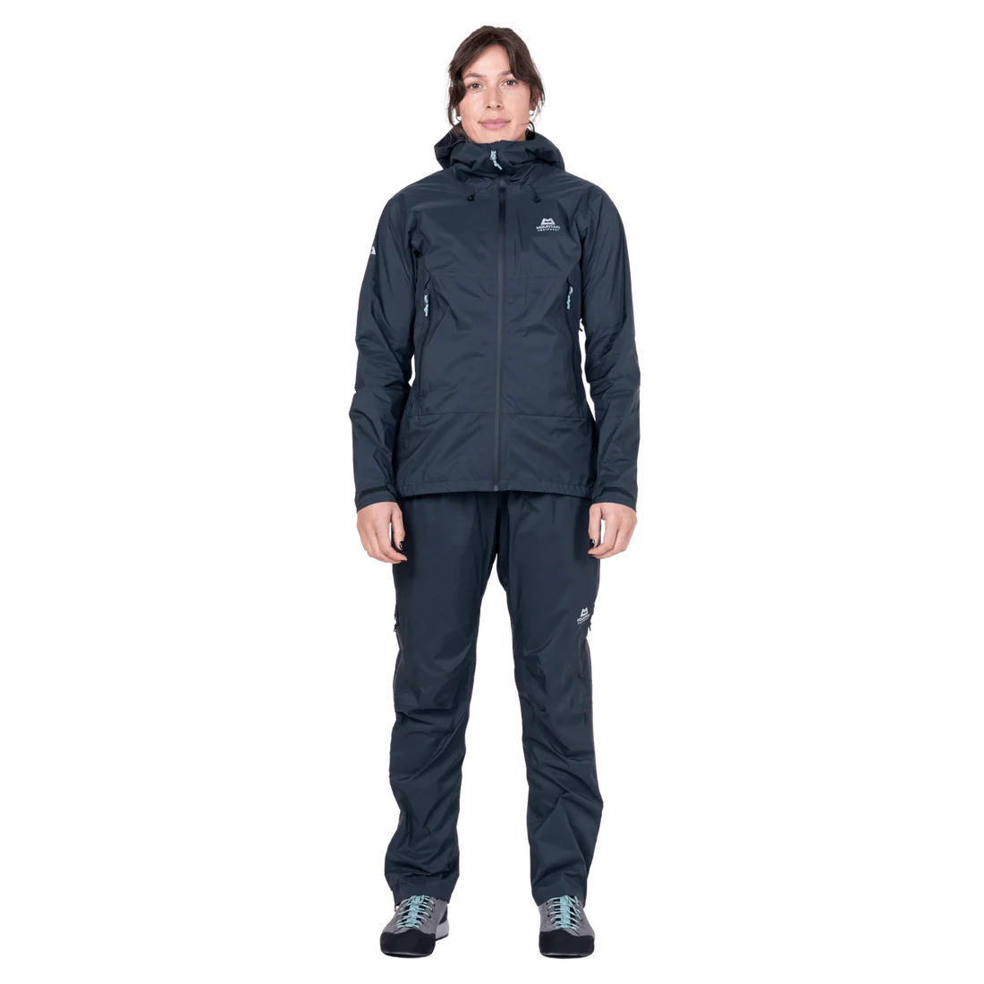 Mountain Equipment Spyre Women's Pant in Blue Nights - Front model view