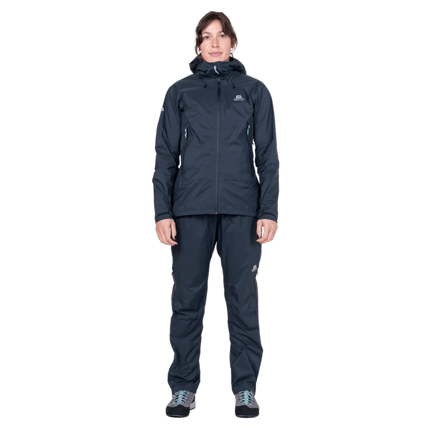 Mountain Equipment Spyre Women's Pant in Blue Nights - Front model view