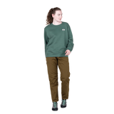 Mountain Equipment Stonescape Women's Sweat in Sea Pine - Front model view alternate