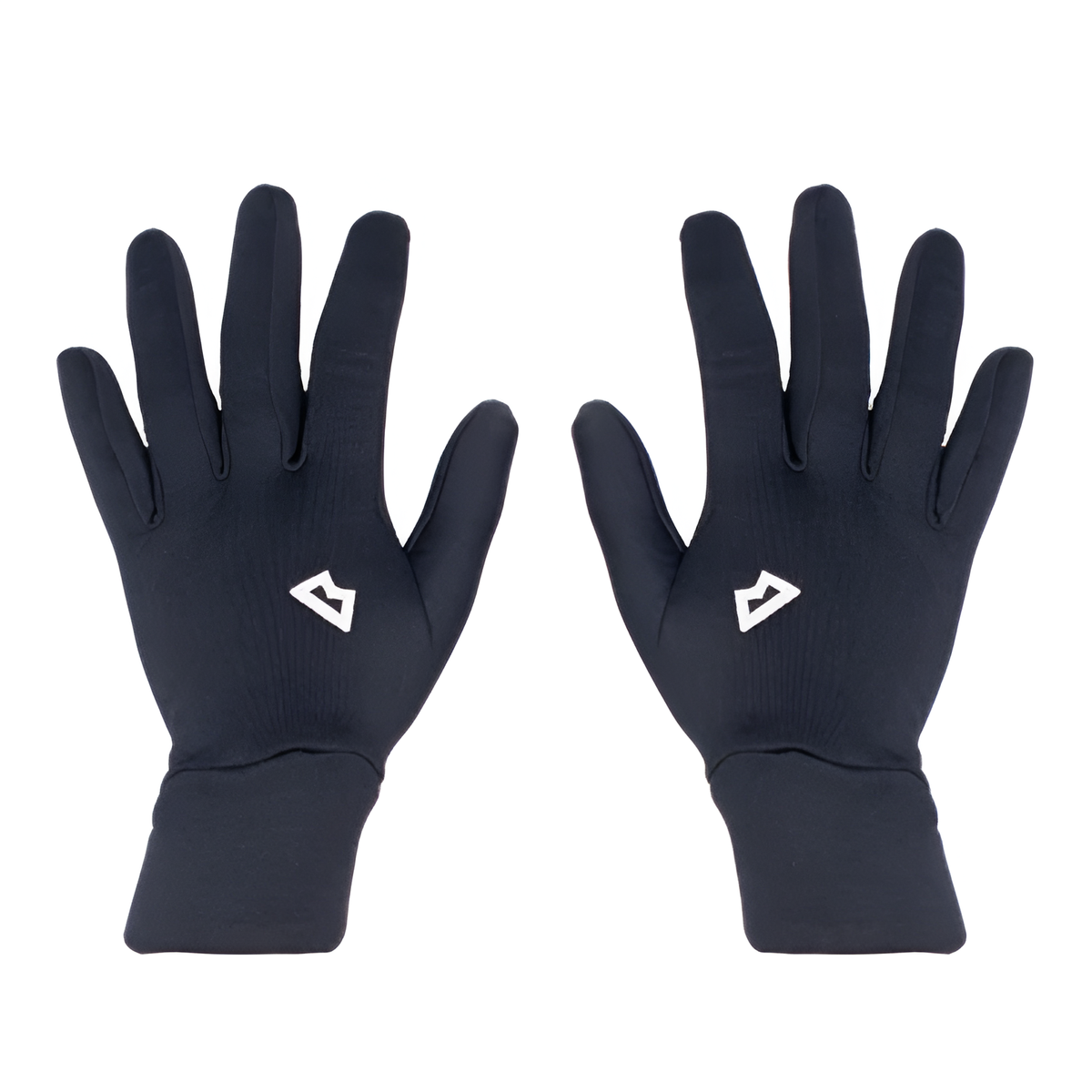 Mountain Equipment Stretch Fleece Women's Glove in Black - Back of Hand