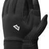 Mountain Equipment Stretch Fleece Women's Glove in Black - Front Product Shot