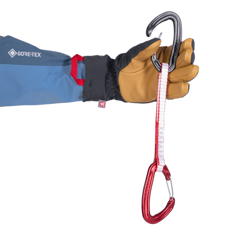 Mountain Equipment Super Alpine Women's Gloves in Black/Tan - Carabiner