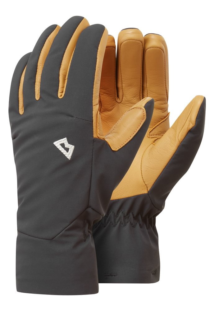 Mountain Equipment Super Alpine Women's Gloves in Black/Tan - Product Preview
