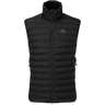 Mountain Equipment Superflux Men's Vest in Black - Front