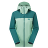 Mountain Equipment Tacul Women's Jacket in Lichen/Deep Teal - Front