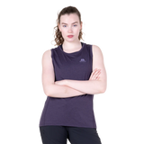 Mountain Equipment Tempi Women's Tank in Nightshade - Arms crossed