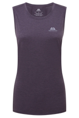 Mountain Equipment Tempi Women's Tank in Nightshade - Flat front