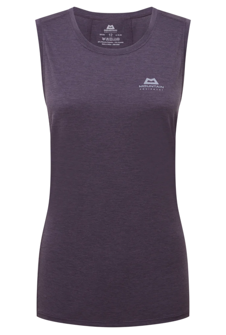 Mountain Equipment Tempi Women's Tank in Nightshade - Flat front