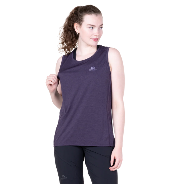 Mountain Equipment Tempi Women's Tank in Nightshade - Front view