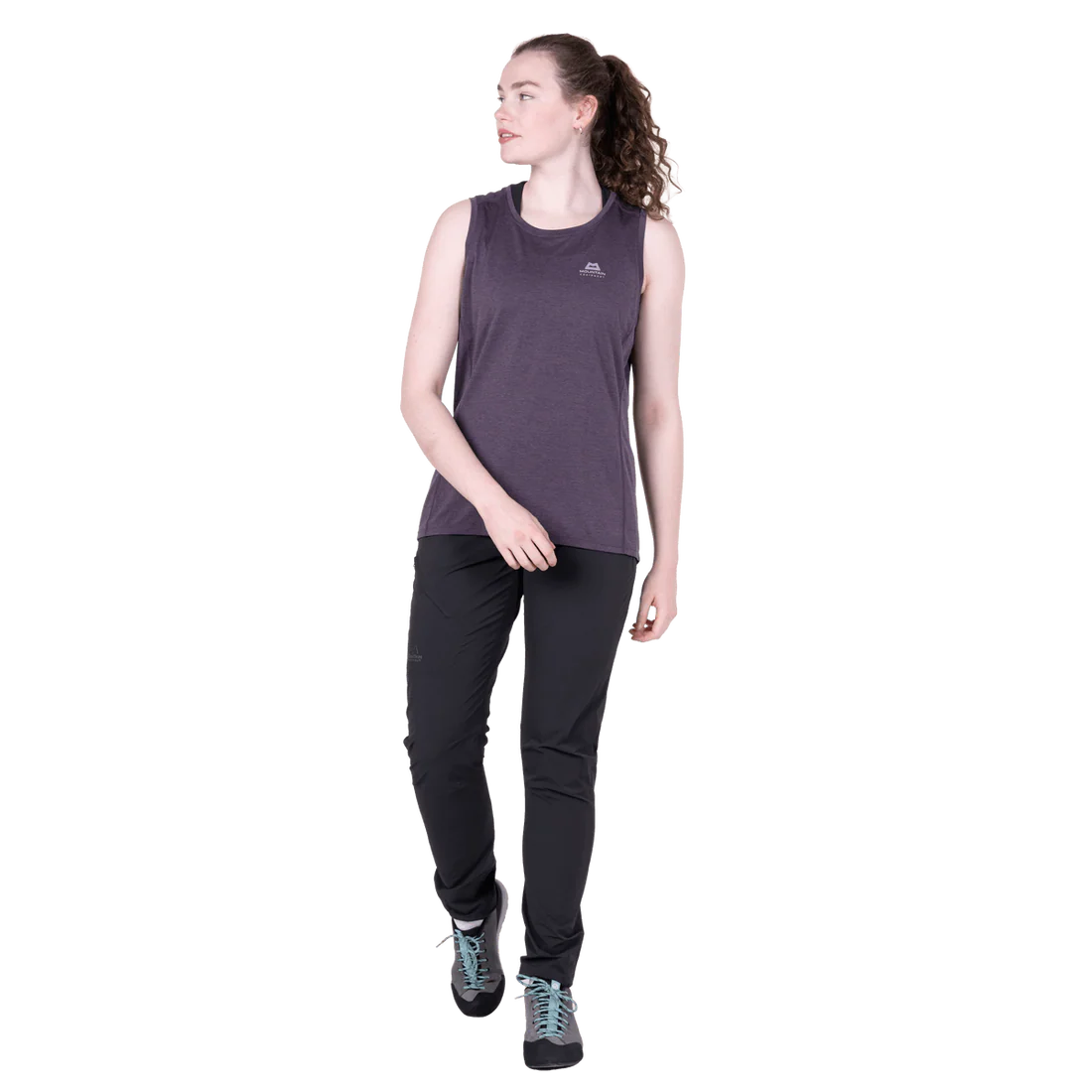 Mountain Equipment Tempi Women's Tank in Nightshade - Three quarter view