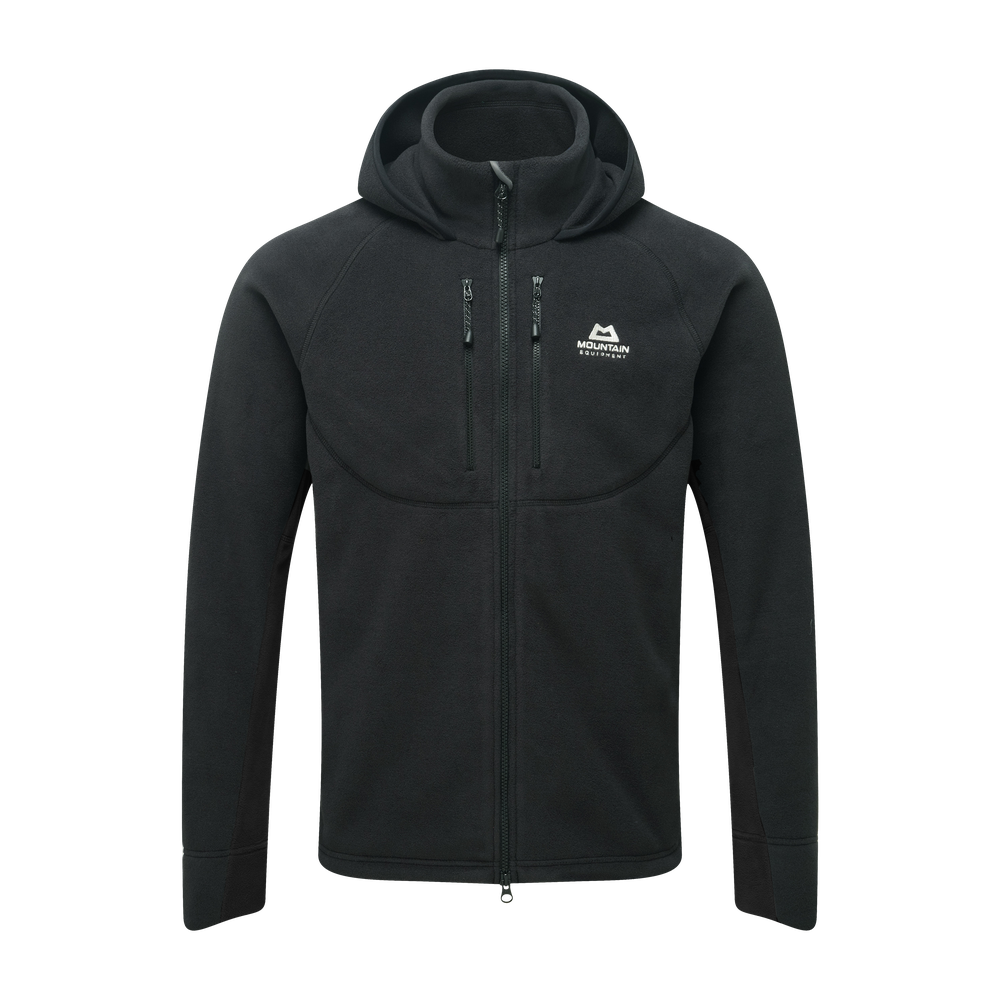 Mountain Equipment Touchstone Men's Jacket in Black - Flat Lay