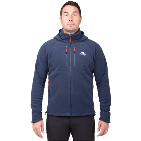 Mountain Equipment Touchstone Men's Jacket in Cosmos - On Model Front