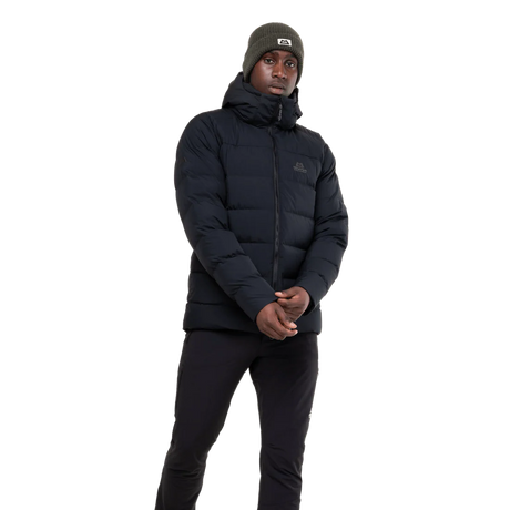 Mountain Equipment Tromso Men's Jacket in Black - Front Fit