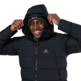Mountain Equipment Tromso Men's Jacket in Black - Zip-Off Mountain Insulated Hood