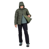 Mountain Equipment Tromso Women's Jacket in Buckthorn - On Model Walking
