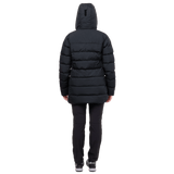 Mountain Equipment Tromso Women's Parka in Black - Back Fit