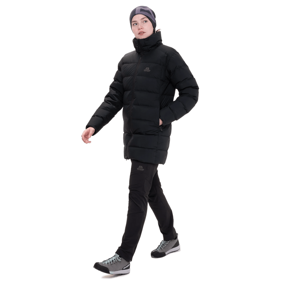 Mountain Equipment Tromso Women's Parka in Black - Hand Pocket