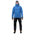 Mountain Equipment Tupilak Men's GORE-TEX Jacket in Atlantic Blue - Front View on Model