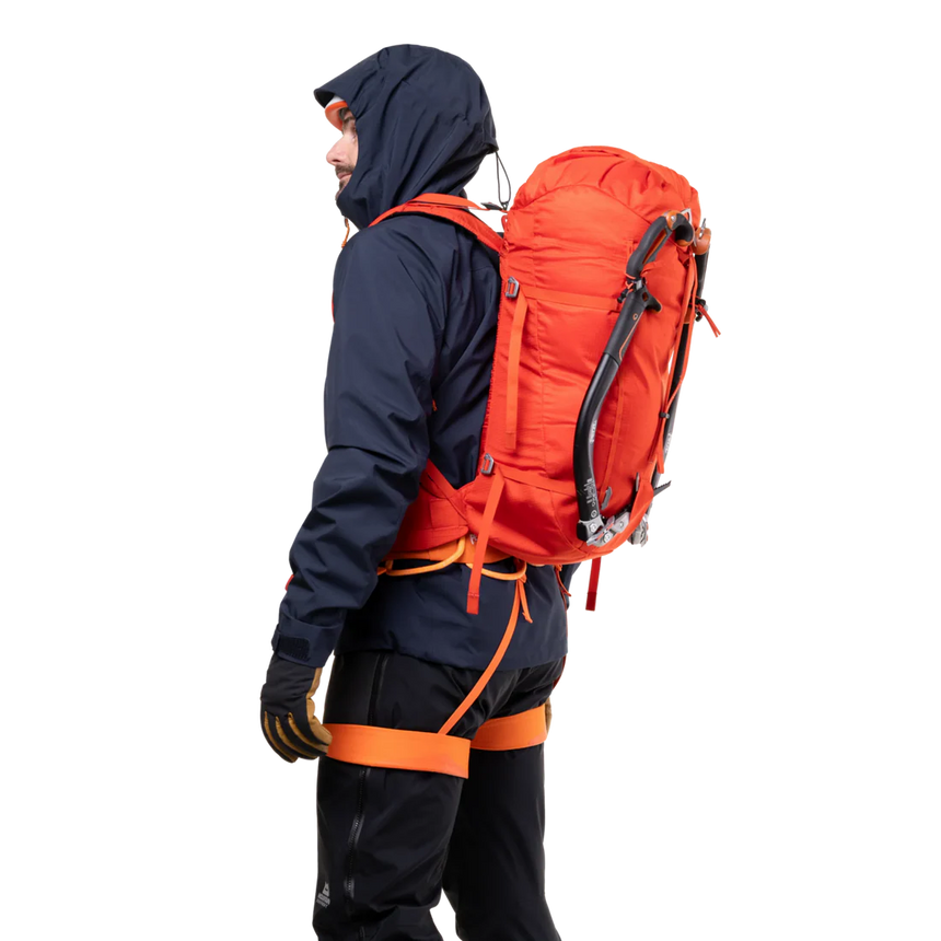 Mountain Equipment Tupilak Men's GORE-TEX Jacket in Cosmos - Front View on Model