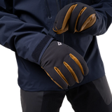 Mountain Equipment Tupilak Men's GORE-TEX Jacket in Cosmos - Hood Up on Model