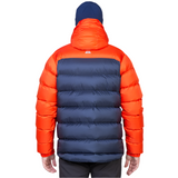 Mountain Equipment Vega Men's Jacket in Atlantic/Cosmos - On Model Three Quarter