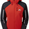 Mountain Equipment Vulcan MRT Women's Jacket in Imperial Red/Black - Front
