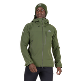 Mountain Equipment Vulcan Men's Jacket in Buckthorn - Front Fit