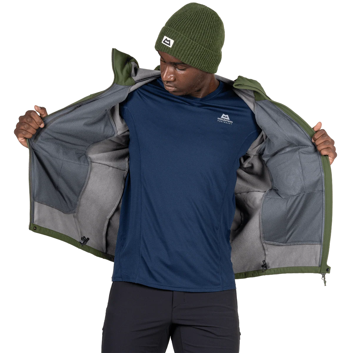 Mountain Equipment Vulcan Men's Jacket in Buckthorn - Inner Lining