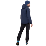 Mountain Equipment Vulcan Men's Jacket in Cosmos - Back Fit