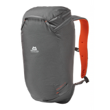 Mountain Equipment Wallpack 16 Backpack in Anvil/Cardinal Orange - Front