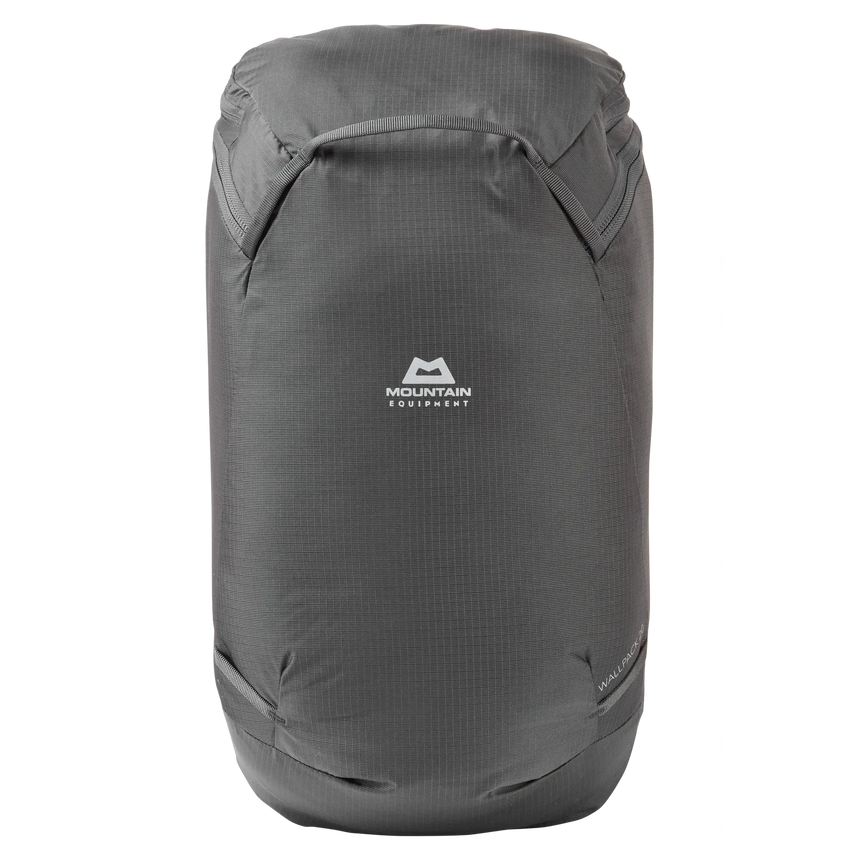 Mountain Equipment Wallpack 20 Backpack in Anvil/Cardinal Orange - Front
