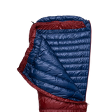 Mountain Equipment Xenith I Sleeping Bag in Merlot - Zip Baffle