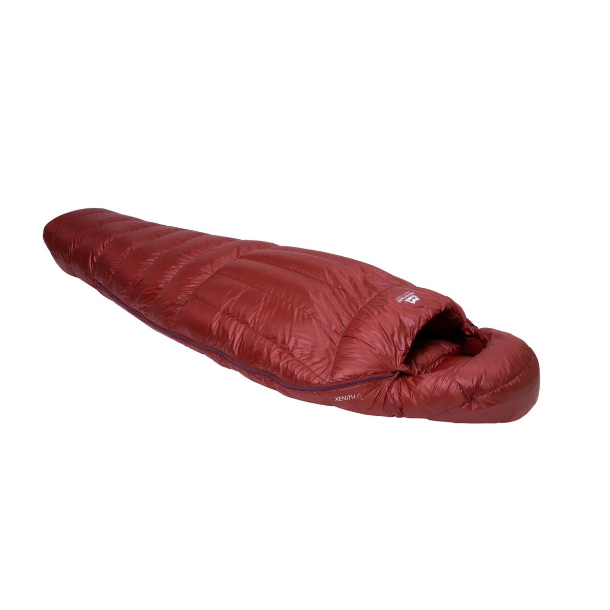 Mountain Equipment Xenith III Sleeping Bag in Merlot - Side