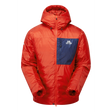 Mountain Equipment Xeros Men's Jacket in Chili Red/Medieval - Flat Lay Front