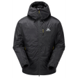 Mountain Equipment Xeros Men's Jacket in Obsidian - Flat Lay Front