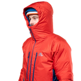 Mountain Equiapment Citadel Men's Jacket Outdoor Action Admiral/Chili - Hood Up