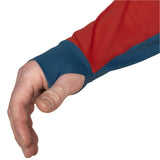 Mountain Equipment Aiguille Hooded Men's Top Outdoor Action Dusk/Red Rock - Thumb Loop